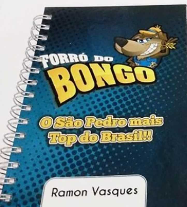 caderno personalizado para empresa Barra do Jacuípe