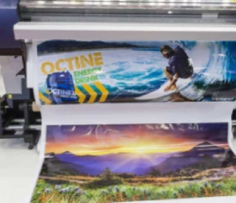 impressão de banner personalizado com foto preço Águas Claras